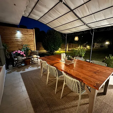 فيلة Charming With Big Pool And Ac In